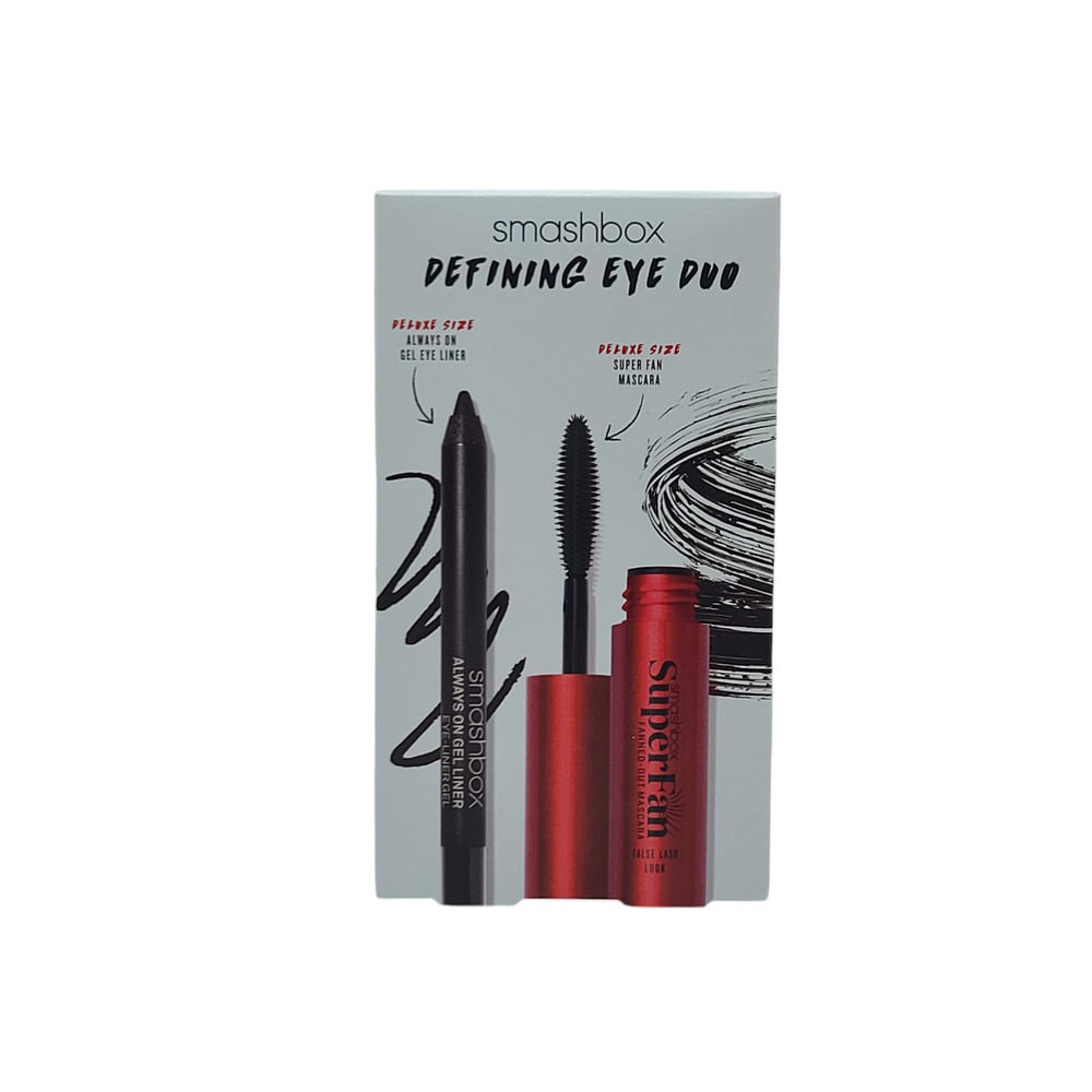 Smashbox Defining Eye Duo- Always On Gel Eye Liner & Super Fan Mascara - Picture 6 of 7